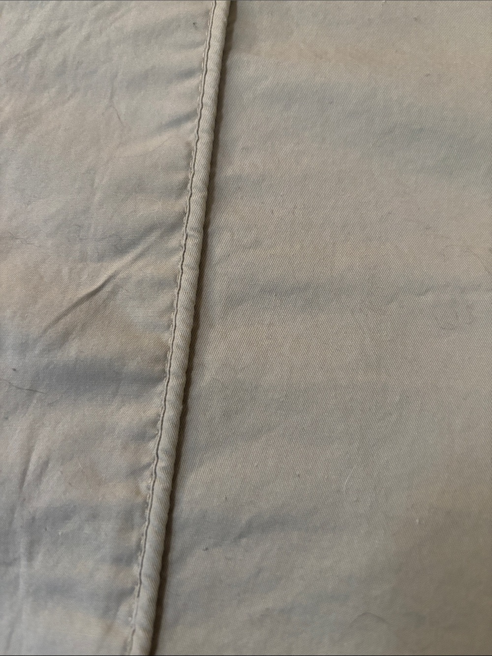 Vintage Polo Ralph Lauren 100% Cotton Queen Flat Light Olive Green Sheet